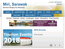 Tablet Screenshot of miriresortcity.com